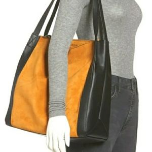 🌱 Rag & Bone Passenger Suede & Leather Tote Handbag